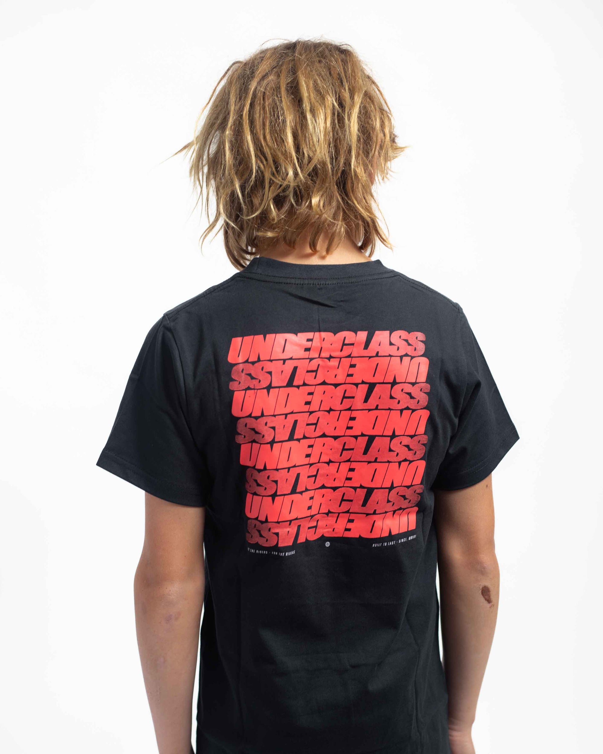 YOUTH FASTLANE TEE - GREY