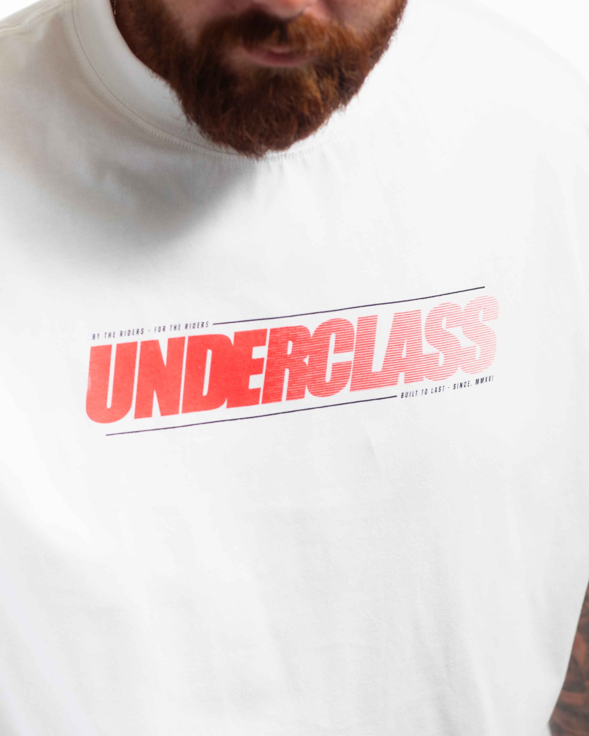 FASTLANE TEE - WHITE